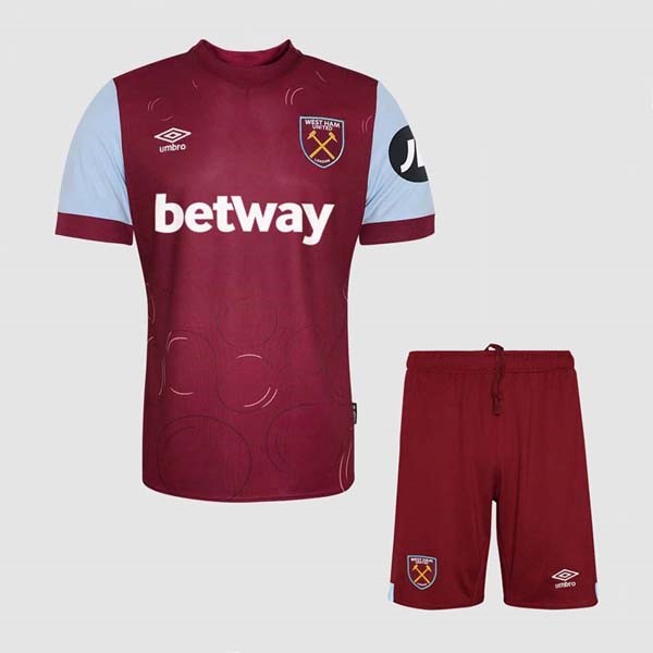 Camiseta West Ham 1ª Niño 2023 2024